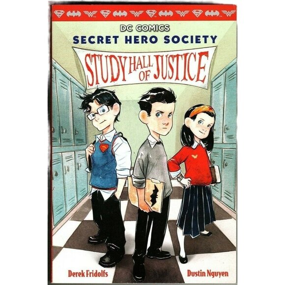 DC Comics Secret Hero Society: Study Hall Of Justice By Derek Fridolfs - Picture 1 of 2
